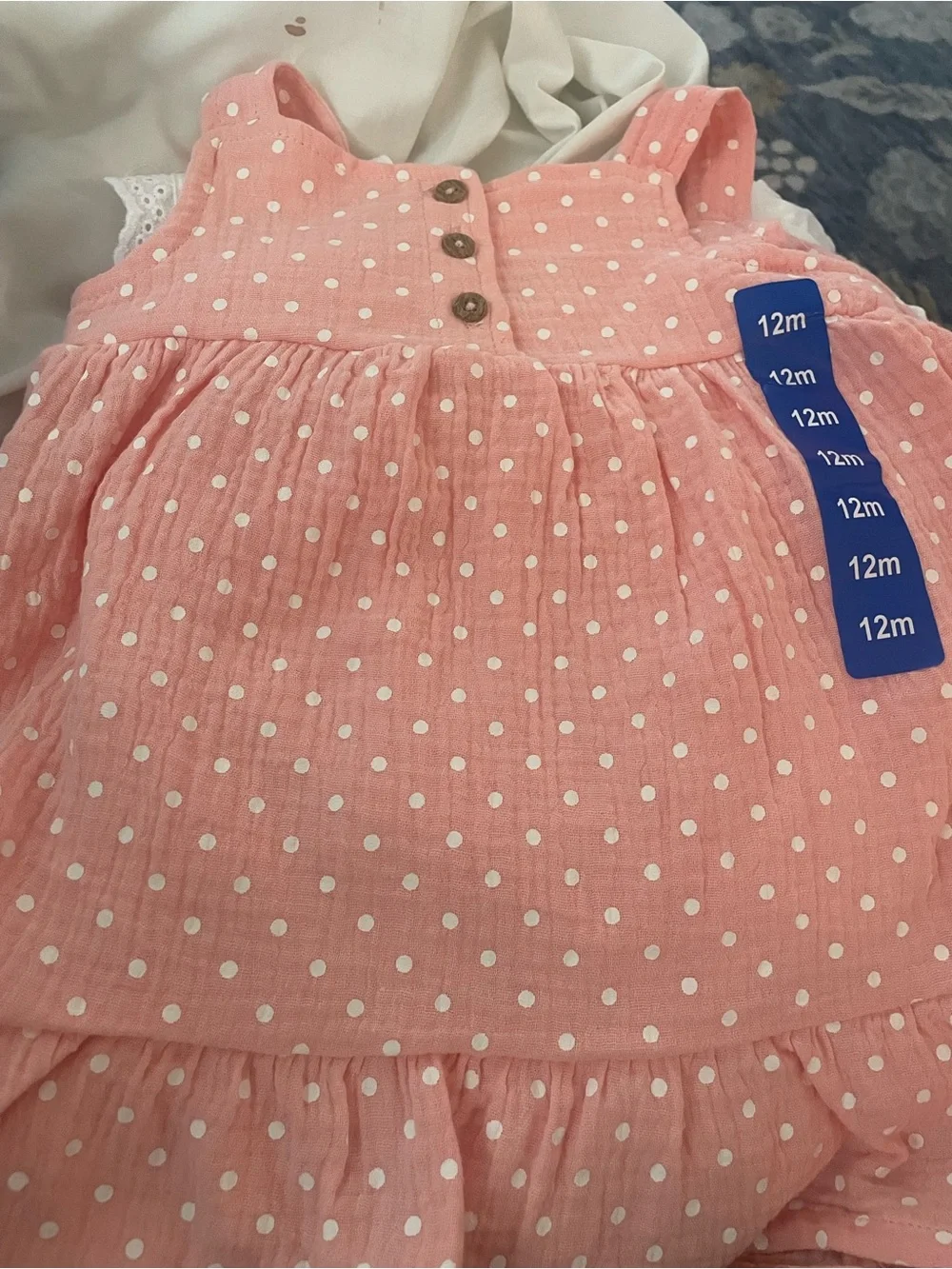 Three Baby Girl New Pieces, 12 months